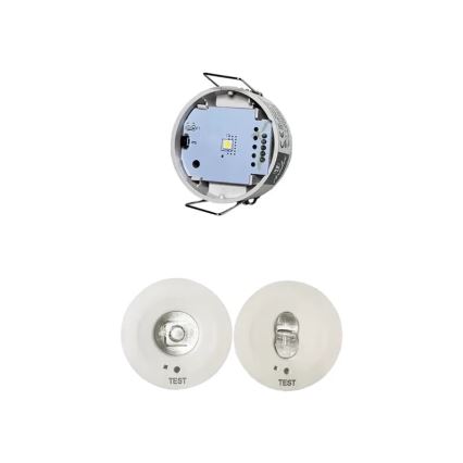 LED Zasilna vgradna svetilka LED/1,2W/230V 6000K