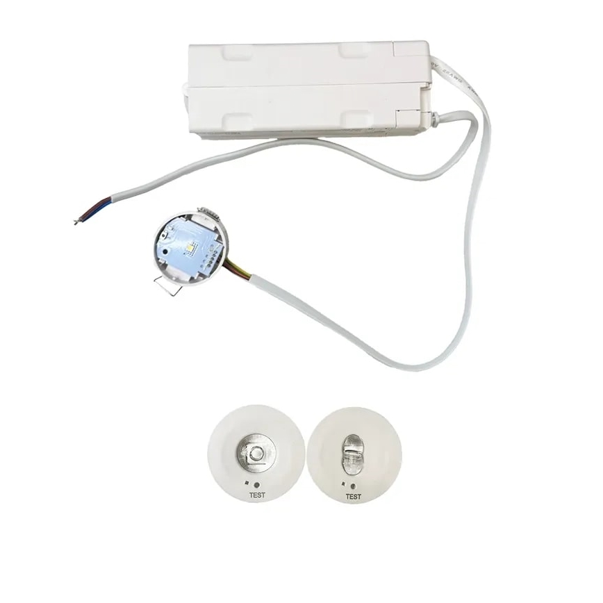LED Zasilna vgradna svetilka LED/1,2W/230V 6000K