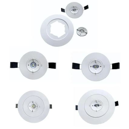 LED Zasilna vgradna svetilka LED/2W/230V 6000K