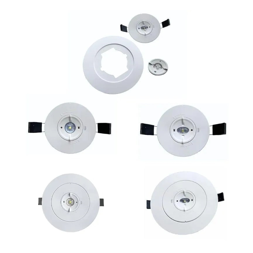 LED Zasilna vgradna svetilka LED/2W/230V 6000K