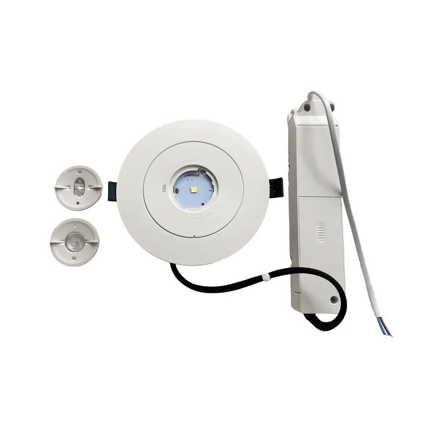 LED Zasilna vgradna svetilka LED/2W/230V 6000K
