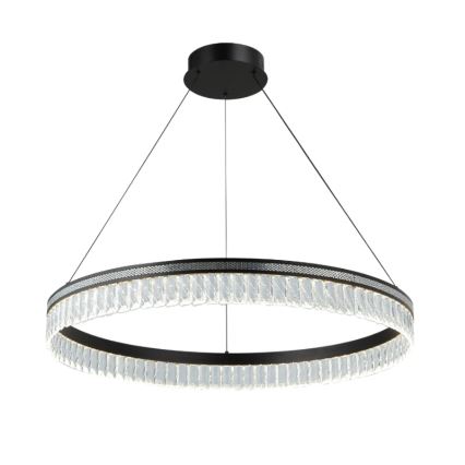 Zatemljiv kristalni lestenec na kablu THALIA LED/55W/230V 3000-6000K premer 80 cm + daljinski upravljalnik