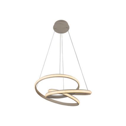 Zatemnjiv LED lestenec na kablu LED/85W/230V 3000–6500K, premer 49 cm + daljinski upravljalnik