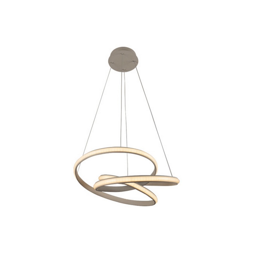 Zatemnjiv LED lestenec na kablu LED/85W/230V 3000–6500K, premer 49 cm + daljinski upravljalnik