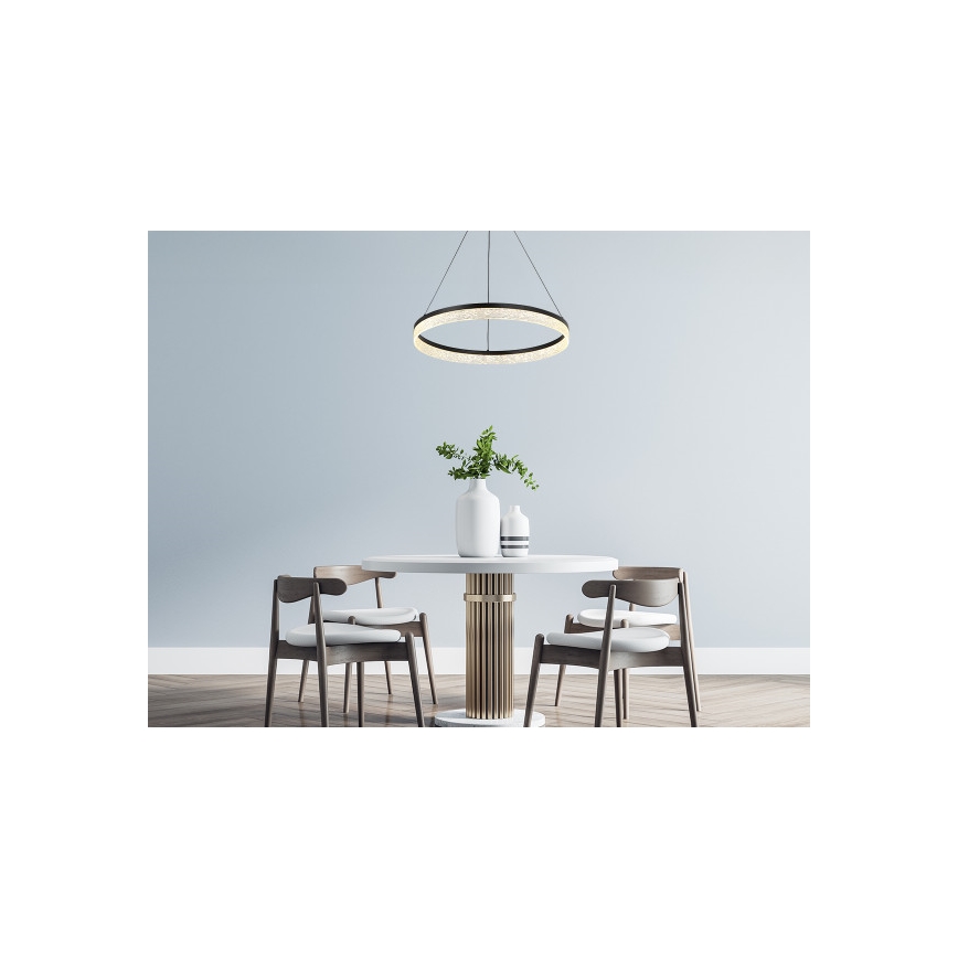 Zatemljiv LED lestenec na napenjalnem kablu ALIANZ LED/45W/230V 3000-6000K premer 60 cm + daljinski upravljalnik