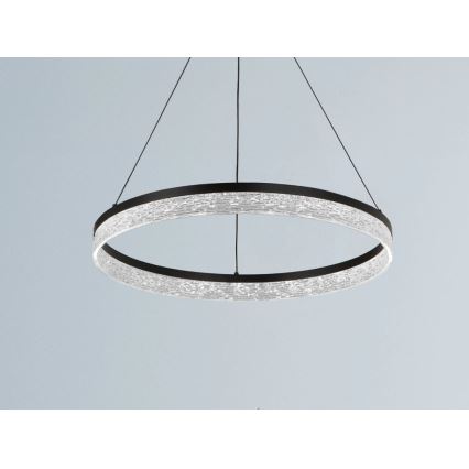 Zatemljiv LED lestenec na napenjalnem kablu ALIANZ LED/45W/230V 3000-6000K premer 60 cm + daljinski upravljalnik