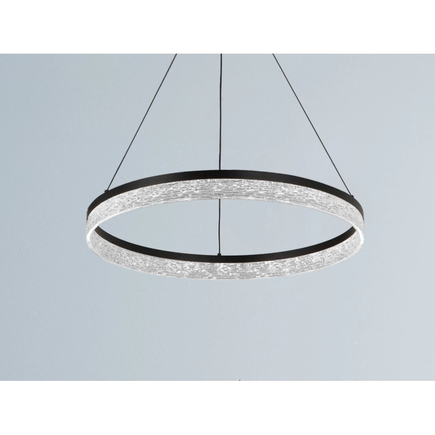 Zatemljiv LED lestenec na napenjalnem kablu ALIANZ LED/45W/230V 3000-6000K premer 60 cm + daljinski upravljalnik