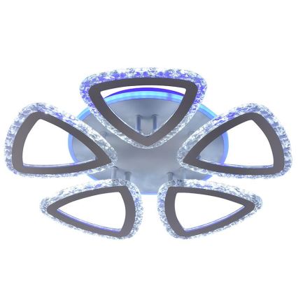 LED zatemnljiv površinsko montiran lestenec LED/70W/230V 3000-6500K + daljinski upravljalnik