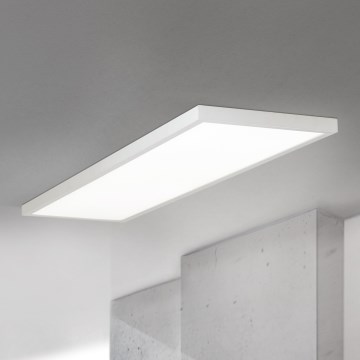 LED zatemljiv nadometni panel DISC LED/40W/230V 2700/3000/4000K 115x30 cm bela