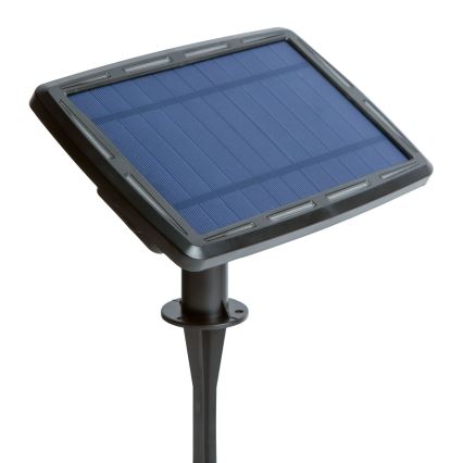 Zatemnitvena LED solarna veriga 25xLED/1,5W/3,7/5V 2700-10000K 2200 mAh 15 m IP65 črna + daljinski upravljalnik