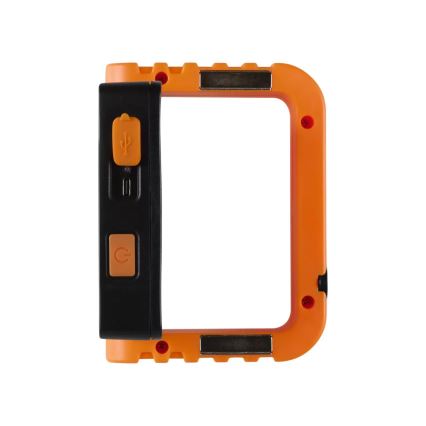 LED zatemljiv sončni polnljiv reflektor LED/10W/5V USB 6500K IP44 1800 mAh