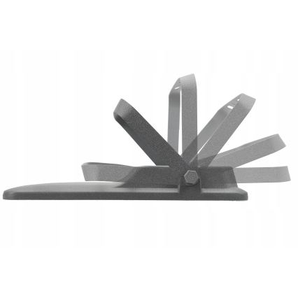 Zatemnjevalni LED sončni reflektor LED/100 W/3,2 V 5000 K 10500 mAh IP65 črn + daljinski upravljalnik