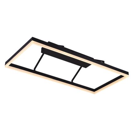 LED zatemljiv stropni lestenec LED/55W/230V 3000-6500K + daljinski upravljalnik