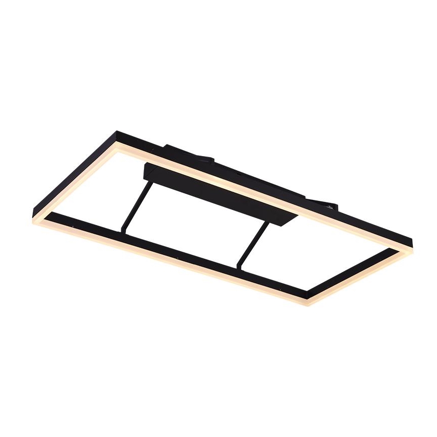 LED zatemljiv stropni lestenec LED/55W/230V 3000-6500K + daljinski upravljalnik
