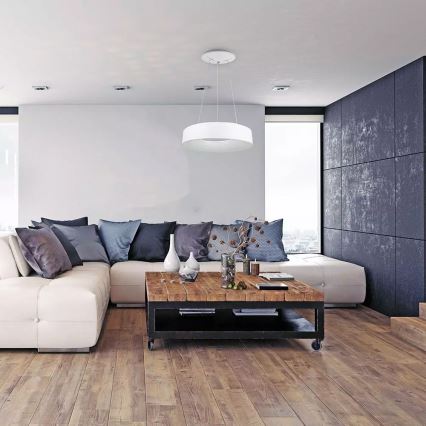 LED zatemljiv viseči lestenec na kablu LED/20W/230V