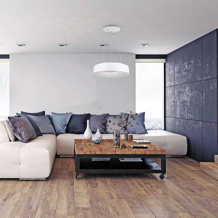 LED zatemljiv viseči lestenec na kablu LED/20W/230V