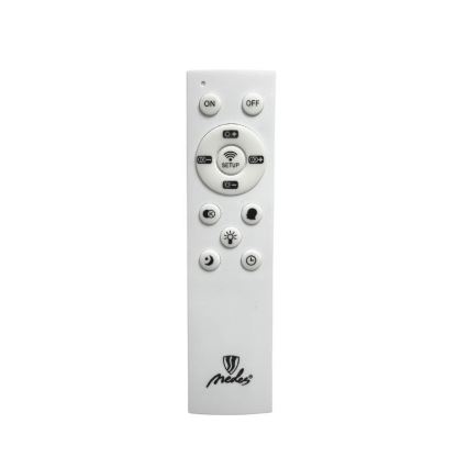 Zatemljiv LED lestenec na jekleni vrvici LED/85W/230V 3000-6500K premer 60 cm + daljinski upravljalnik