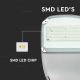 LED Zatemnitven solarni street svetilka SAMSUNG CHIP LED/50W/6,4V 6000K IP65 + Daljinski upravljalnik