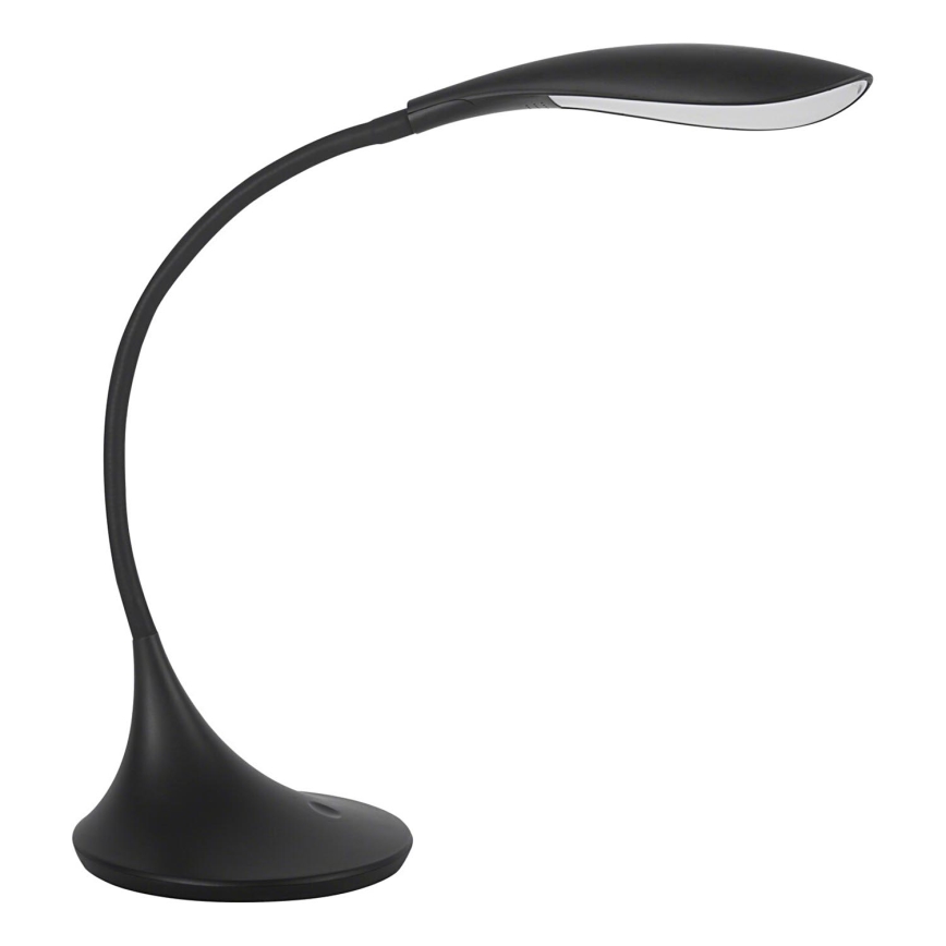 LED Zatemnitvena fleksibilna namizna svetilka FRANCO LED/6,8W/230V črna