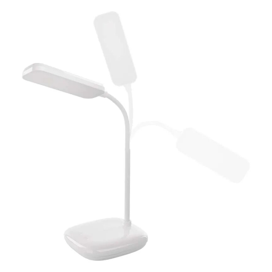 LED Zatemnitvena fleksibilna namizna svetilka LED/12W/230V 3000K/4000K/6500K bela