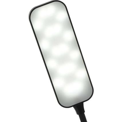 LED Zatemnitvena fleksibilna namizna svetilka LED/12W/230V 3000K/4000K/6500K črna