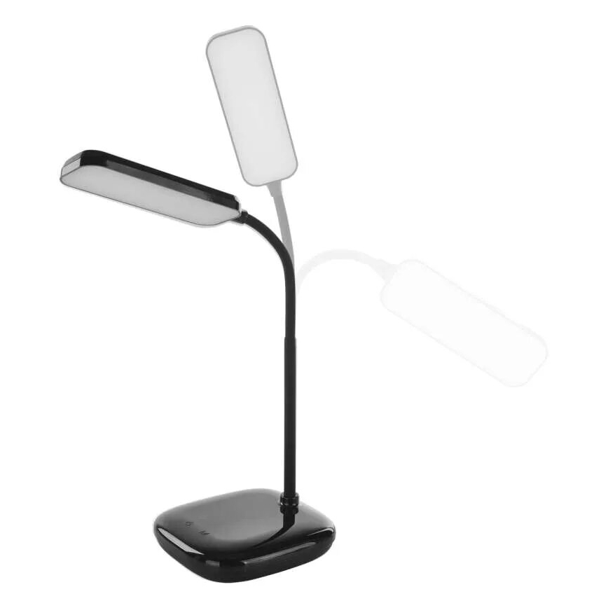 LED Zatemnitvena fleksibilna namizna svetilka LED/12W/230V 3000K/4000K/6500K črna
