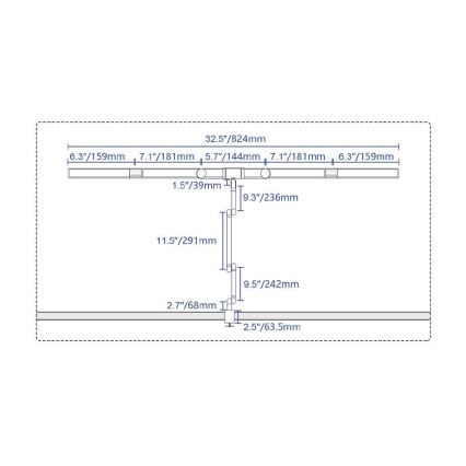 LED Zatemnitvena na dotik fleksibilna namizna svetilka POINTIQ LED/24W/230V 3000-6500K CRI 92 črna