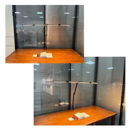 LED Zatemnitvena na dotik fleksibilna namizna svetilka POINTIQ LED/36W/230V 3000-6500K CRI 92 črna