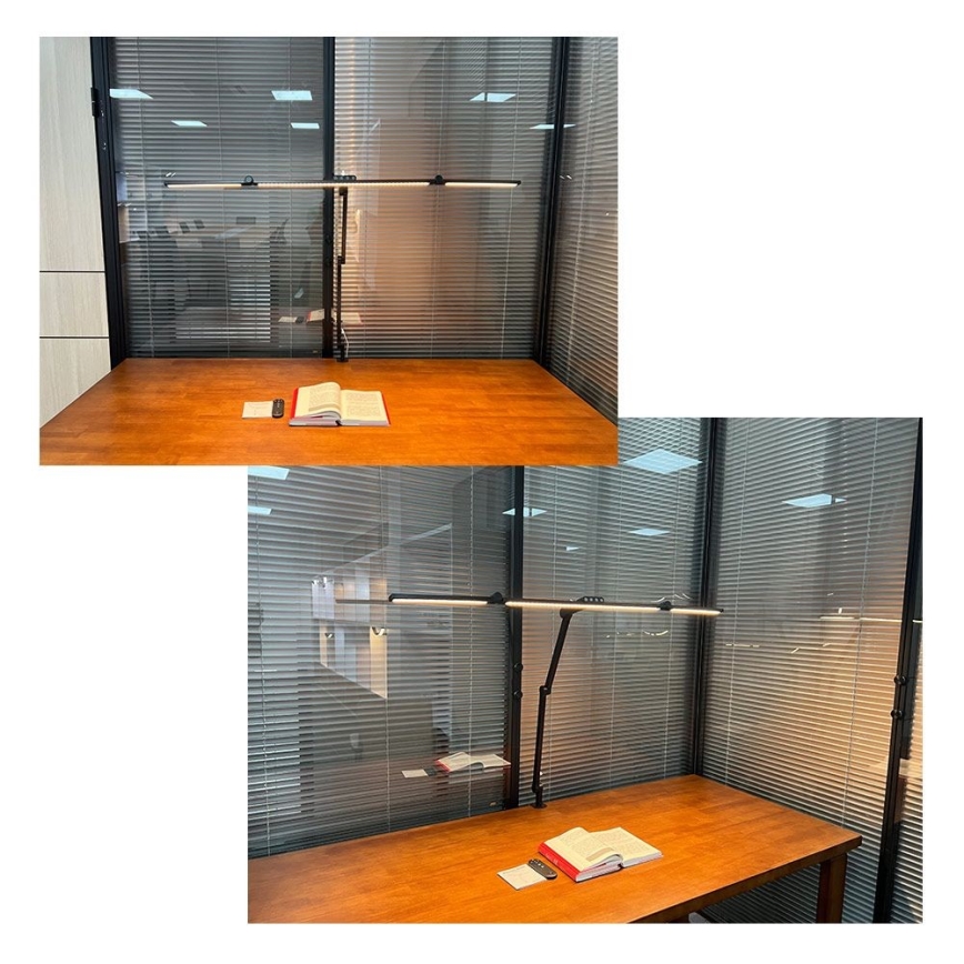 LED Zatemnitvena na dotik fleksibilna namizna svetilka POINTIQ LED/36W/230V 3000-6500K CRI 92 črna