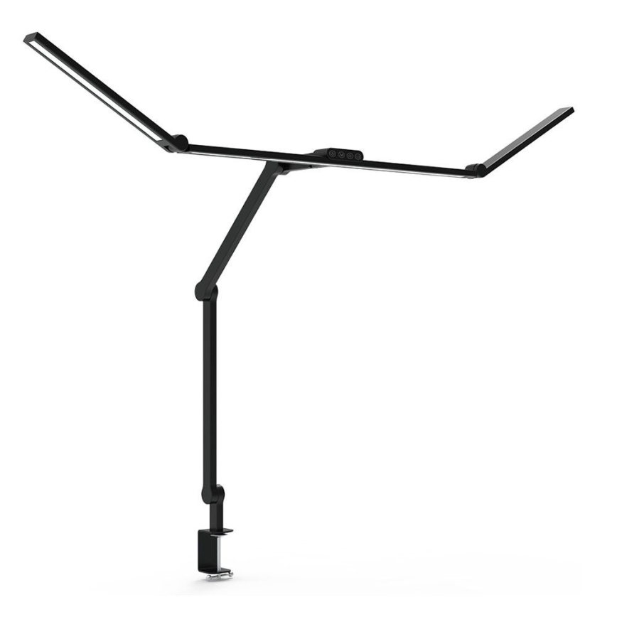 LED Zatemnitvena na dotik fleksibilna namizna svetilka POINTIQ LED/36W/230V 3000-6500K CRI 92 črna