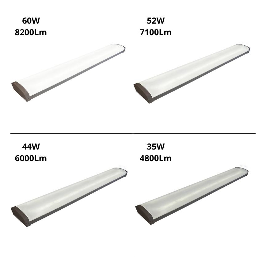 LED Zatemnitvena fluorescentna svetilka LED/35W/44W/52W/60W/230V 4000K 120 cm
