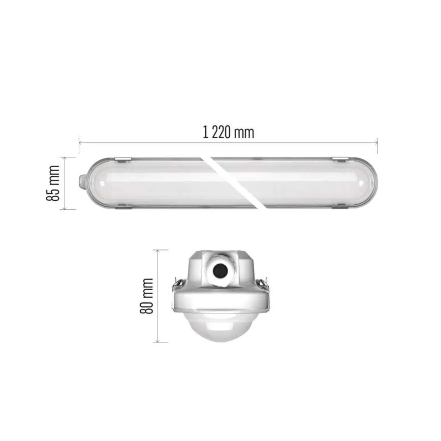 LED Zatemnitvena industrijska svetilka MISTY LED/21/26/31/35W/230V 4000K IP66