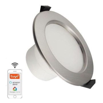 LED Zatemnitvena kopalniška svetilka LED/10W/230V 3000K-6500K Wi-Fi Tuya IP44