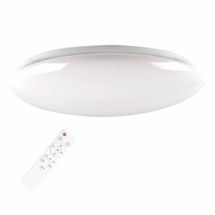 LED Zatemnitvena kopalniška svetilka PIRIUS LED/48W/230V pr. 38 cm 3000-6000K IP44 + Daljinski upravljalnik