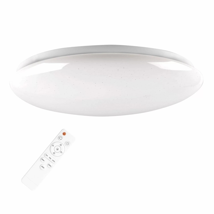 LED Zatemnitvena kopalniška svetilka PIRIUS LED/48W/230V pr. 38 cm 3000-6000K IP44 + Daljinski upravljalnik