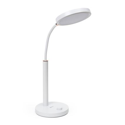 LED Zatemnitvena namizna svetilka AURA LED/10W/230V 3700/4200K CRI 97 bela