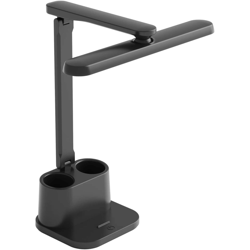 LED Zatemnitvena namizna svetilka na dotik BARI LED/6W/230V črna