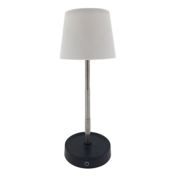 LED Zatemnitvena namizna svetilka na dotik LED/3W/5V USB 800 mAh bela