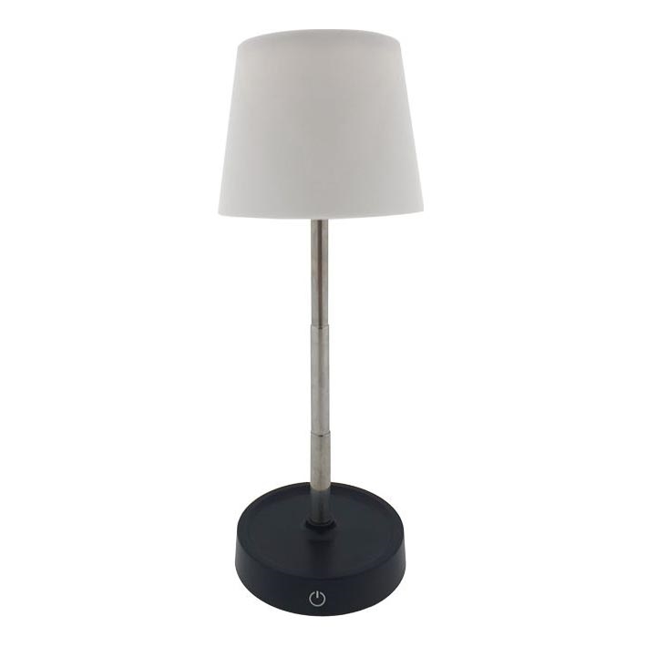 LED Zatemnitvena namizna svetilka na dotik LED/3W/5V USB 800 mAh bela