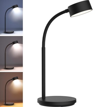 LED Zatemnitvena namizna svetilka na dotik LED/4,5W/5V 3000/4000/6500K črna