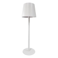 LED Zatemnitvena namizna svetilka na dotik LED/5W/5V USB 1200 mAh bela