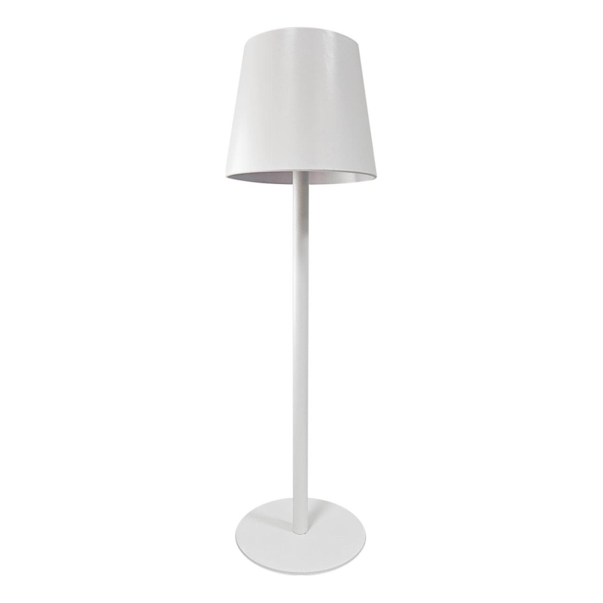 LED Zatemnitvena namizna svetilka na dotik LED/5W/5V USB 1200 mAh bela