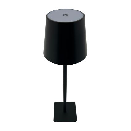 LED Zatemnitvena namizna svetilka na dotik LED/5W/5V USB 1200 mAh črna