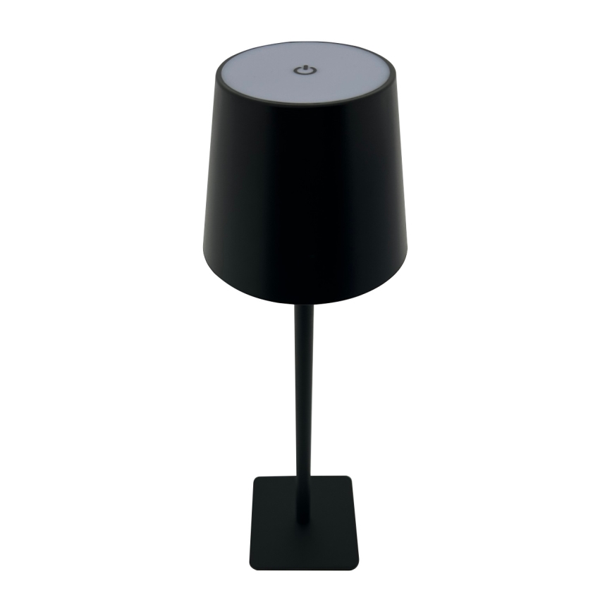 LED Zatemnitvena namizna svetilka na dotik LED/5W/5V USB 1200 mAh črna