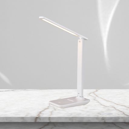 LED Zatemnitvena namizna svetilka POST LED/5W/5V 3000-6500K bela