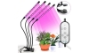LED Zatemnitvena namizna svetilka s sponko za gojenje rastlin LED/15W/5V