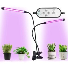 LED Zatemnitvena namizna svetilka s sponko za gojenje rastlin LED/8W/5V