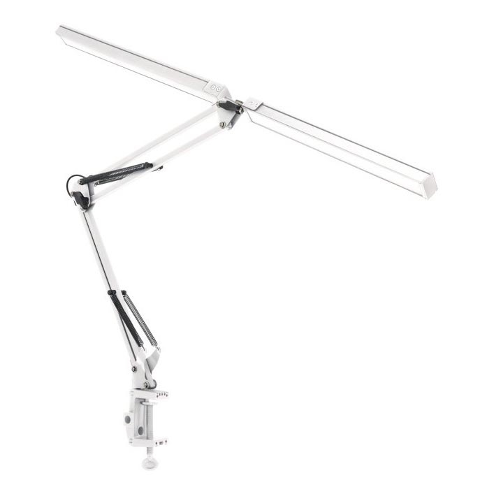 LED Zatemnitvena namizna svetilka TENUIX DUO 2xLED/14W/230V 3000-6000K bela