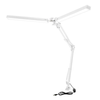 LED Zatemnitvena namizna svetilka TENUIX DUO 2xLED/14W/230V 3000-6000K bela