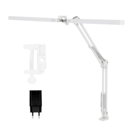 LED Zatemnitvena namizna svetilka TENUIX DUO 2xLED/14W/230V 3000-6000K bela